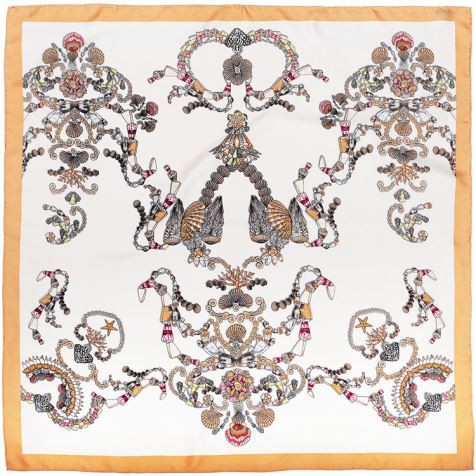 Zijden halssjaals voor dames