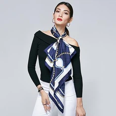 China Zeefdruk zijden sjaal