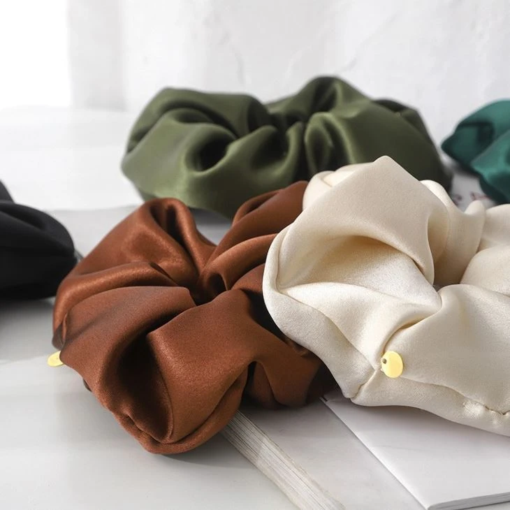 Silk Scrunchies Hair